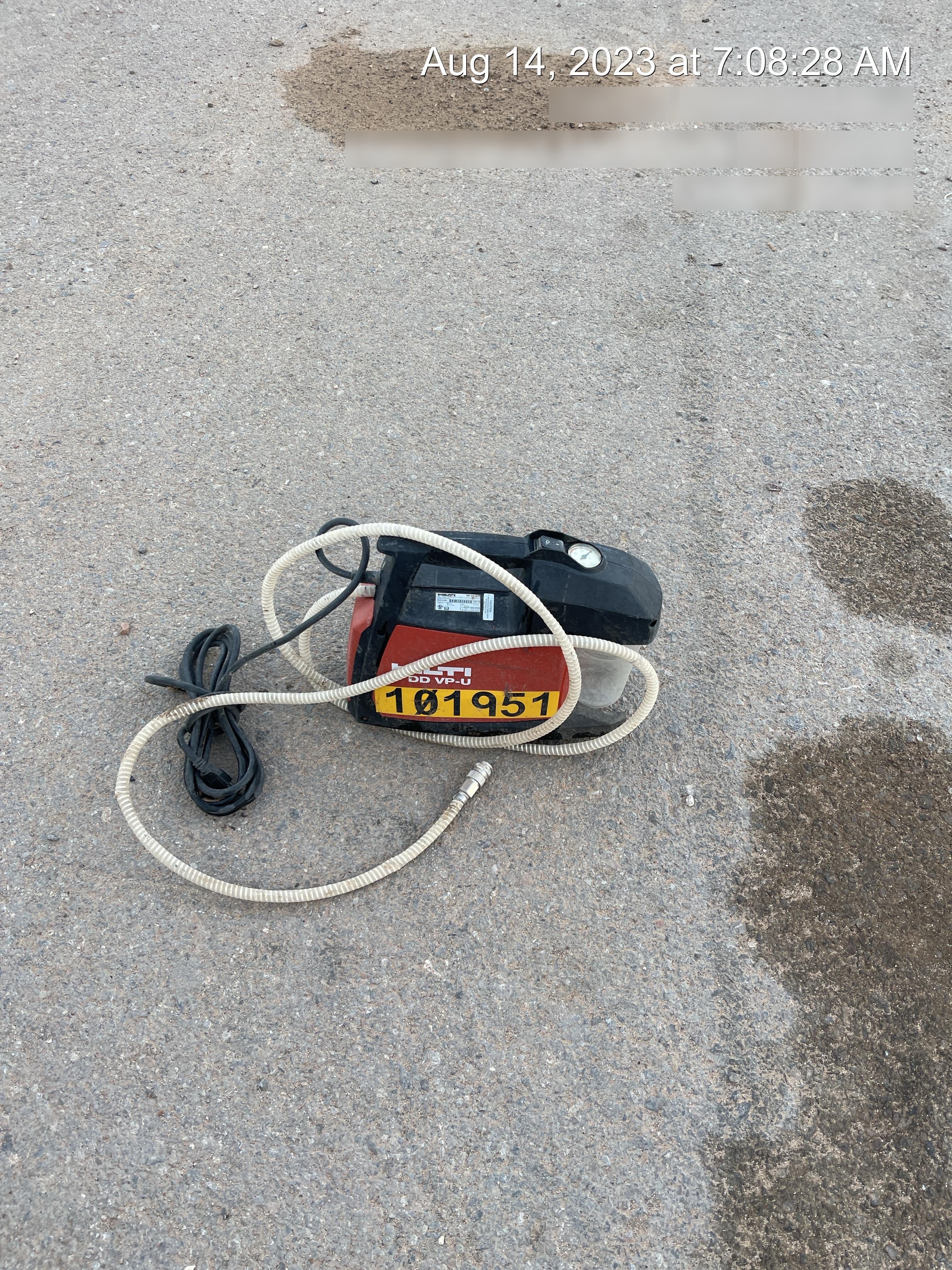 2020 HILTI DD VP-U