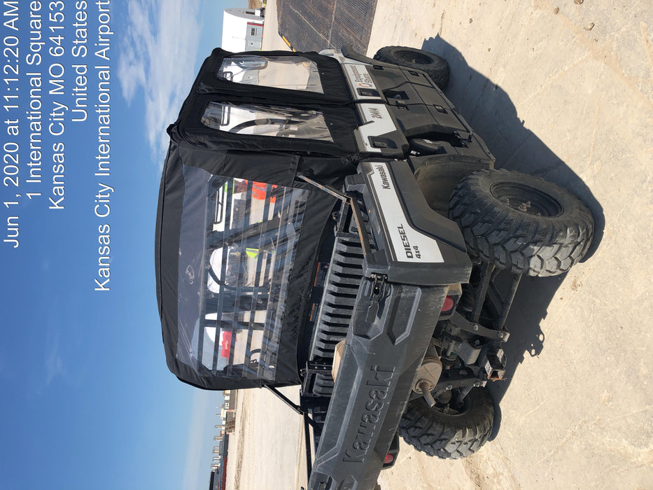 2019 Kawasaki MULE PRO-DX Kawasaki Mule 4x4 Diesel UTV w/Hard Top, Windshield, Beacon, Backup Alarm, ES Keypad/Hardware Installed