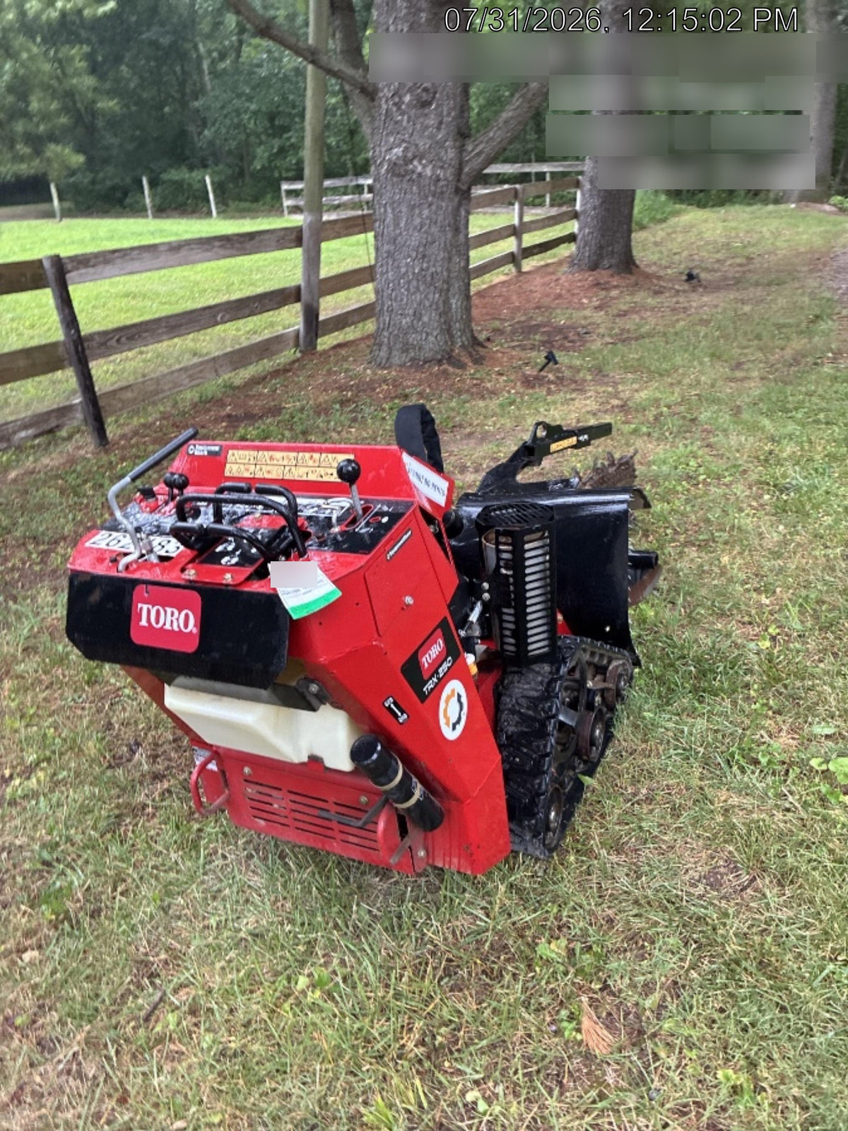 2022 TORO TRX-250