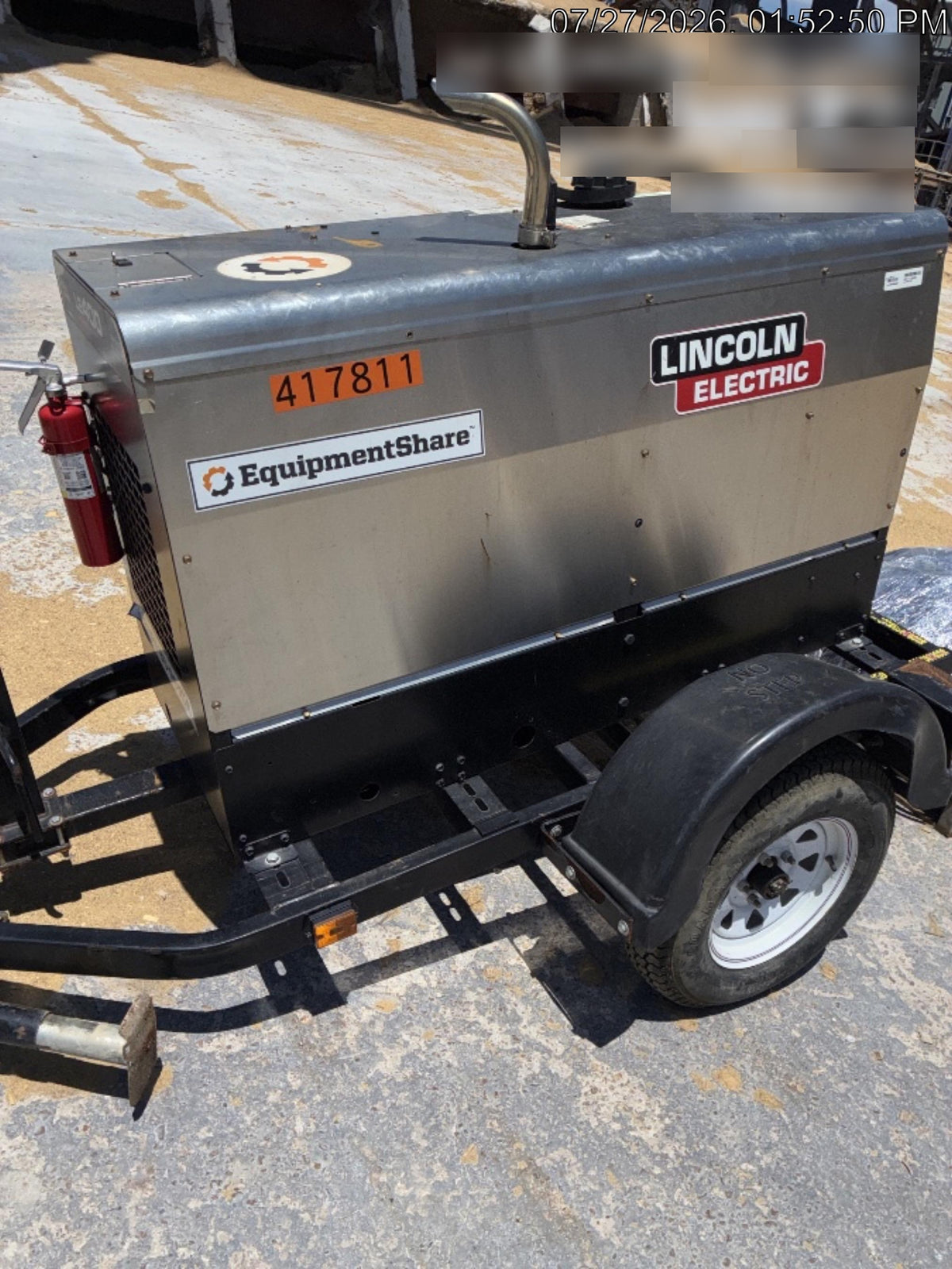 2024 Lincoln Electric LE400 Kubota V1505, Trlr, Cable Rack, Light Kit, ES Decals, T3
