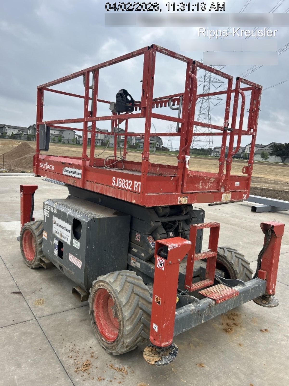 2021 SKYJACK SJ6832 RT