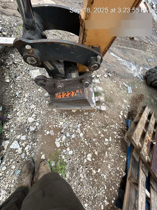 2018 Case CX37C ROPS, LONG ARM, RUBBER TRACKS, AUX HYD