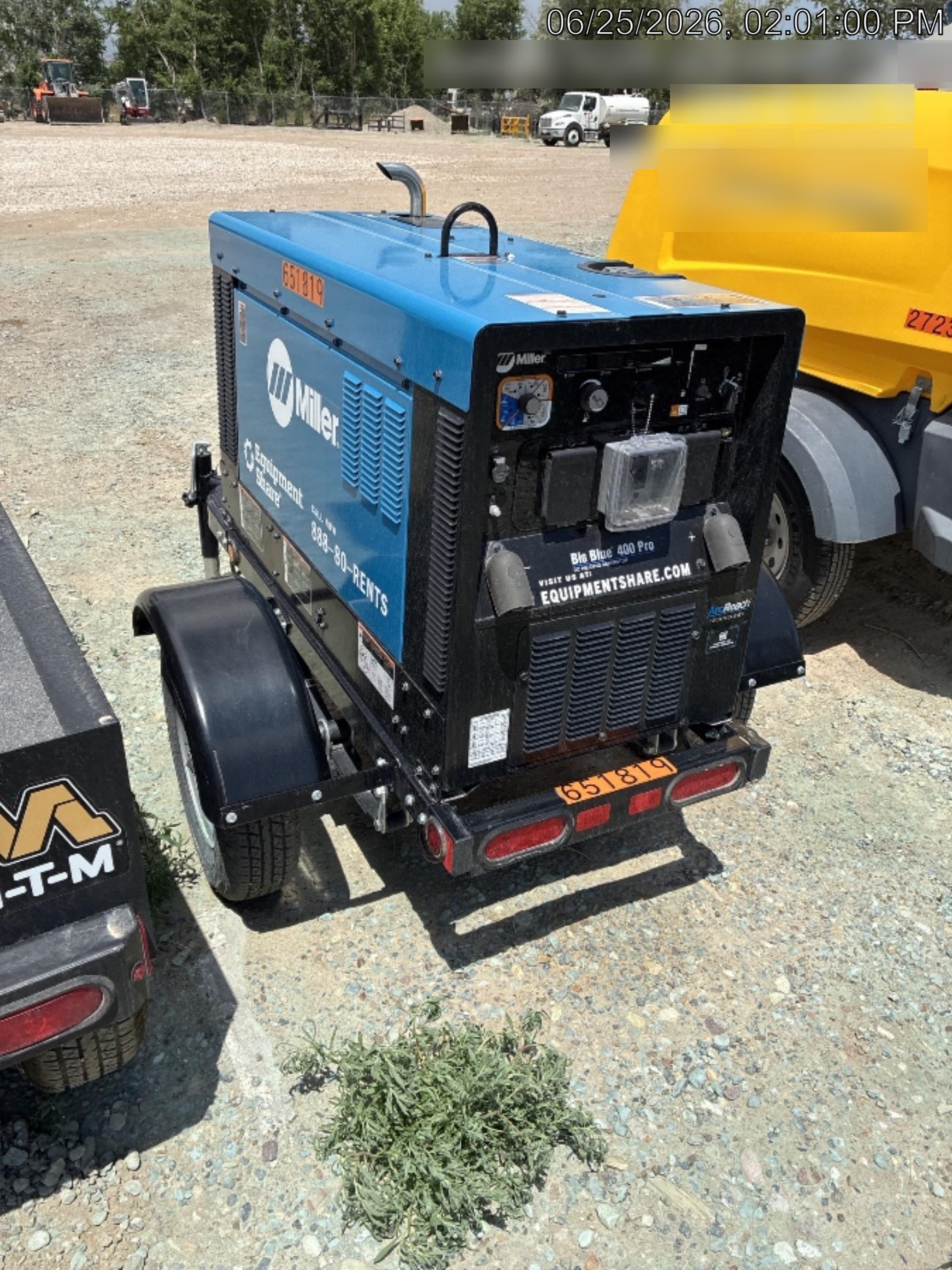 2026 MILLER ELECTRIC BIG BLUE 400
