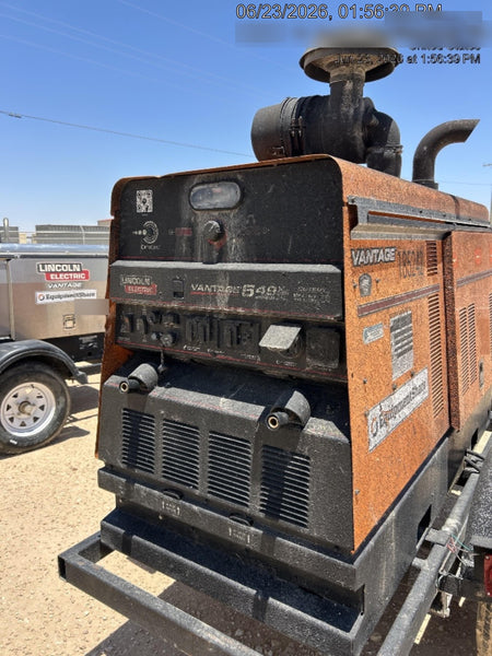 2021 Lincoln Electric Vantage 549X Ready Pak 3, ORANGE (includes trailer, cable rack, fender light kit)