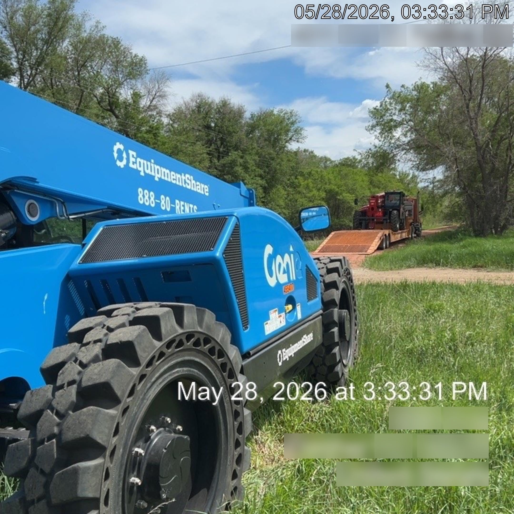 2024 Genie GTH-844 74Hp Dsl, Cab/Heat/Air, Sld Tires, LED WL, Bcn, L Hook, T3 + Access Control