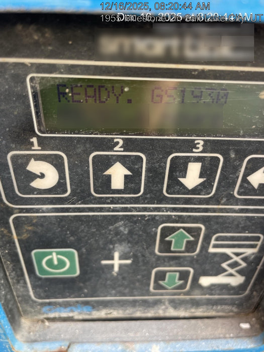 2020 Genie GS-1930 Solid Non Marking Tires, Beacon, Folding rails with half height swing gate