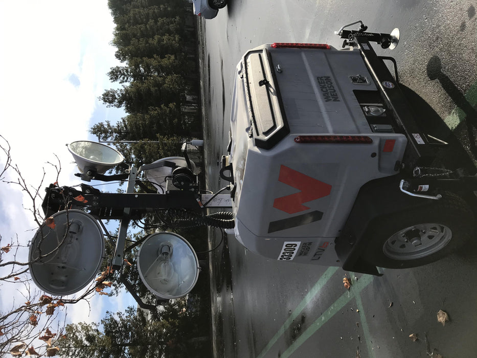 2019 Wacker Neuson LTV6L-MH Wacker Neuson LTV6L Mobile Light Tower w/Fuel Level Sensor Installed