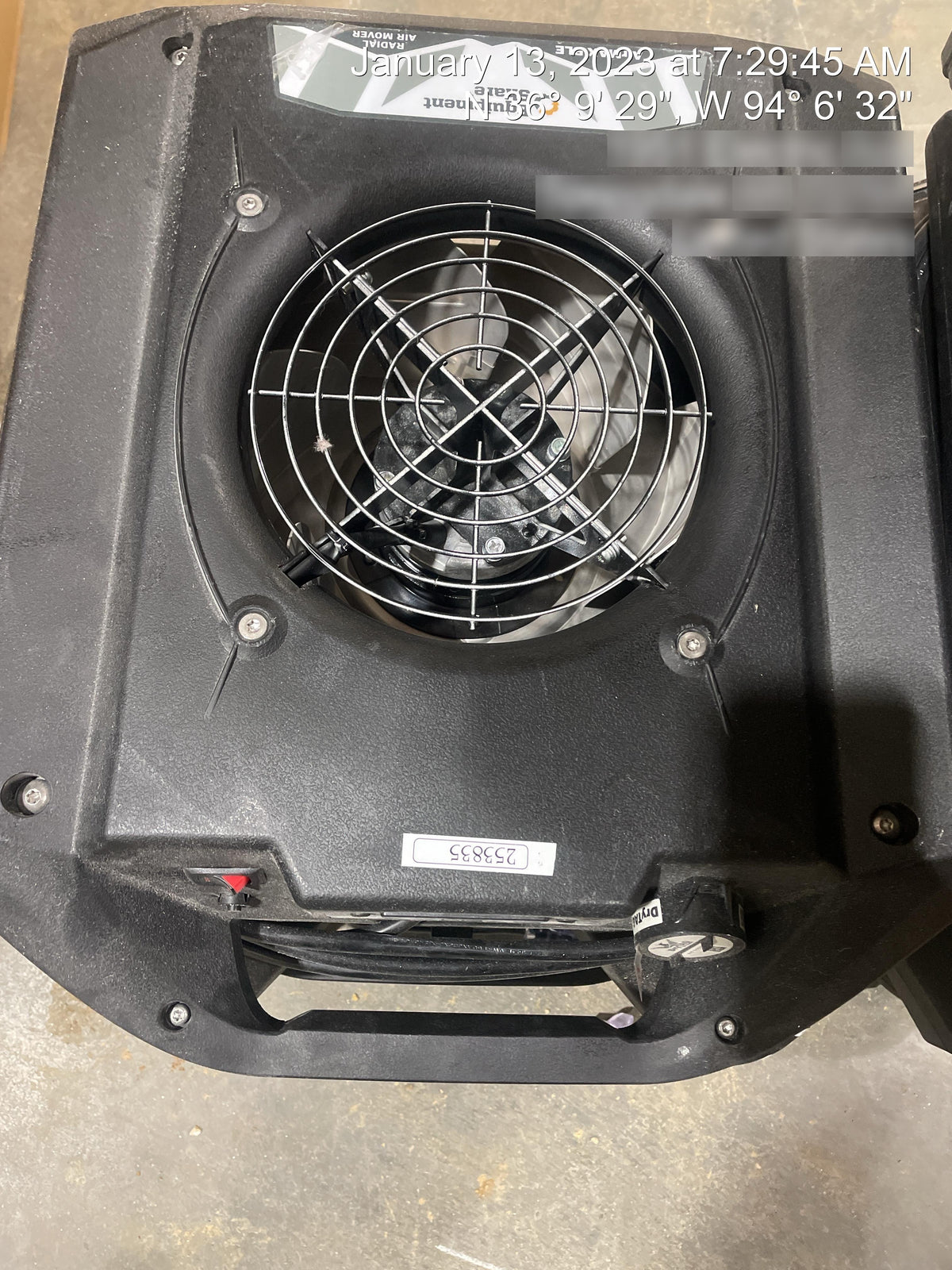 2022 PHOENIX AirMAX Radial Air Mover