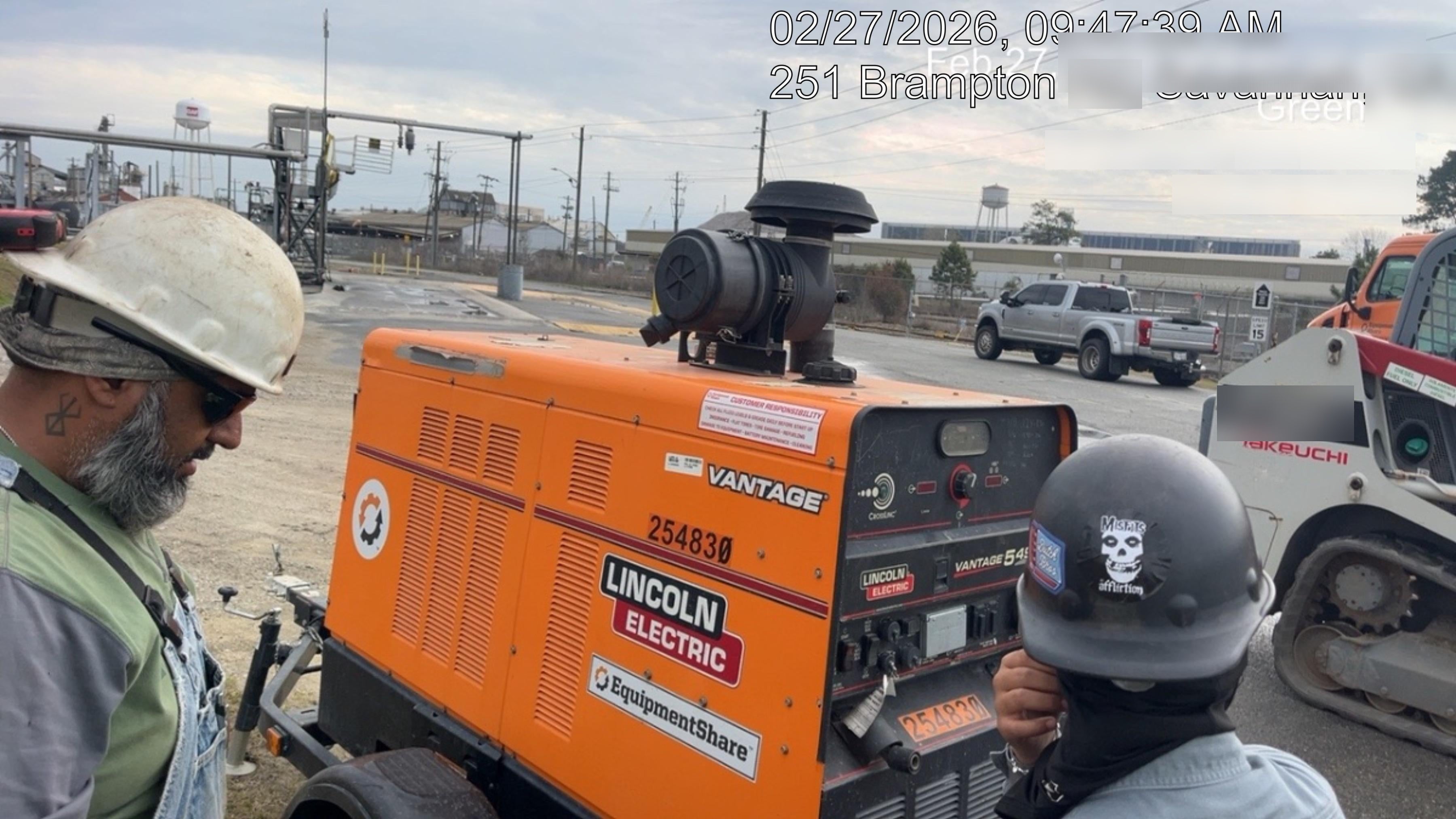 2022 Lincoln Electric Vantage 549X Crosslink Technology, Trailer Mounted, ES Decals, T3