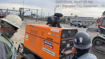 2022 Lincoln Electric Vantage 549X Crosslink Technology, Trailer Mounted, ES Decals, T3