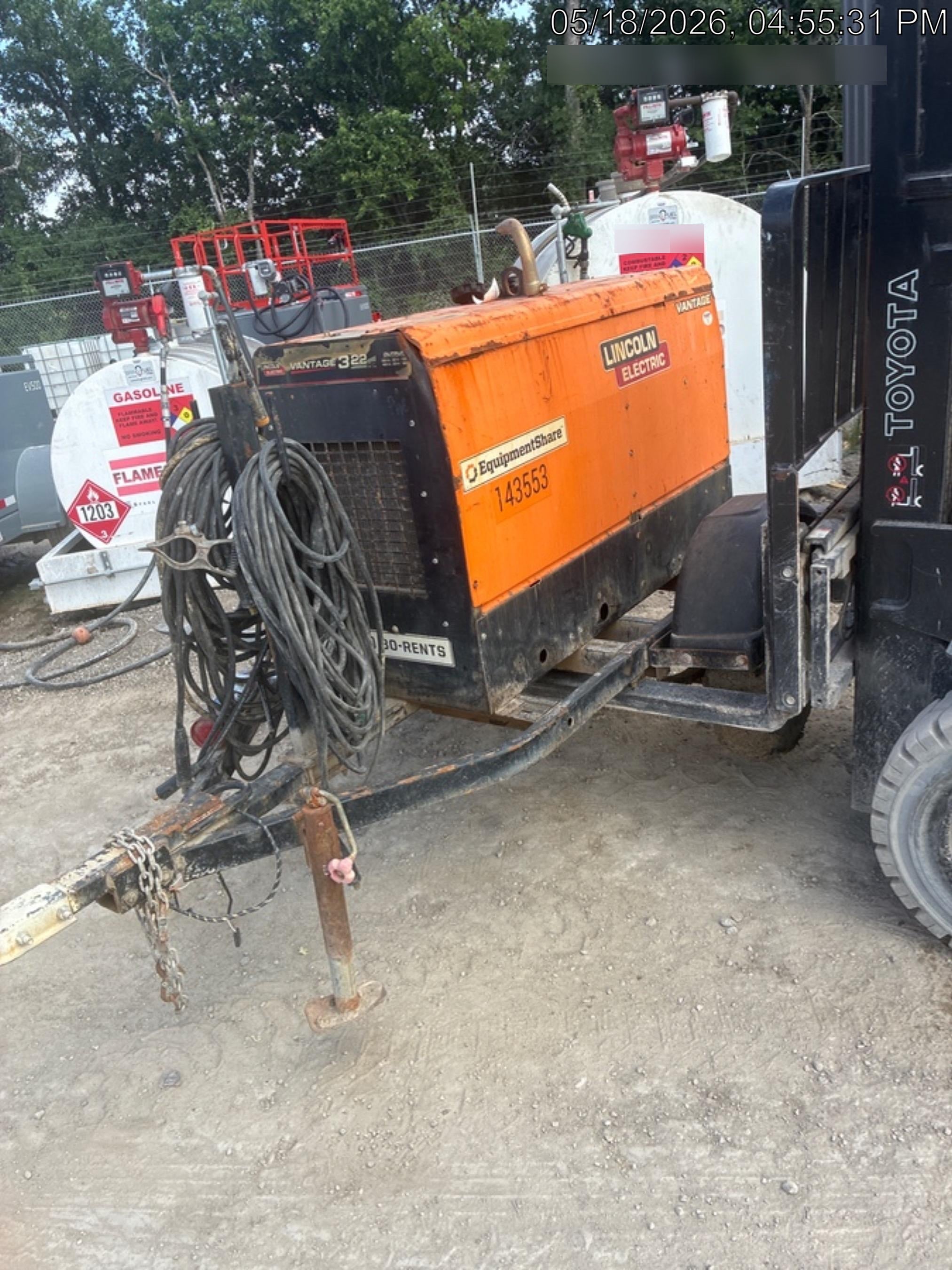 2021 Lincoln Electric Vantage 322 VANTAGE 322 READY-PAK 3
(EQUIPMENTSHARE)