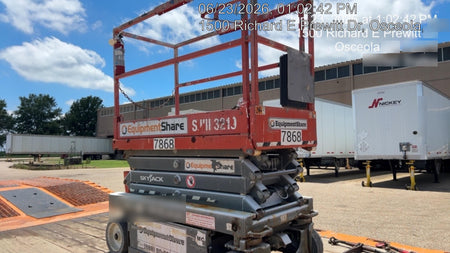 2018 Skyjack SJIII-3219 Skyjack SJIII3219 Scissor Lift w/Trojan Batteries