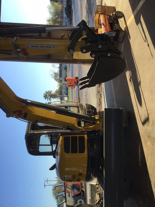 2018 Wacker Neuson EZ53 Wacker Neuson EZ53 12K Excavator, TRK,LGD,CAB,PC, Manual QC, Buckets: 30" , 18"