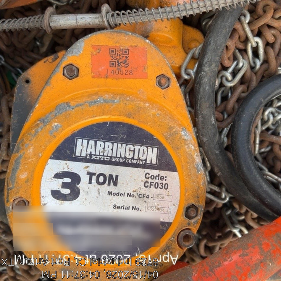 2021 HARRINGTON CF030-20