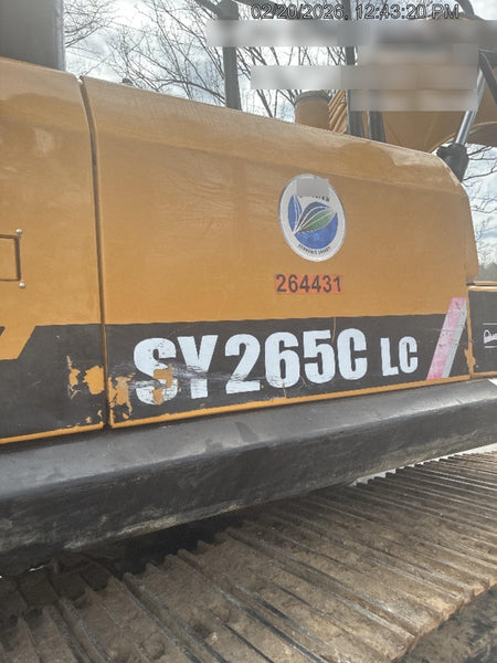 2022 SANY SY265C