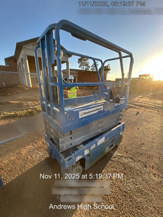 2018 Genie GS-1930 Genie GS-1930 Scissor Lift w/Standard Options