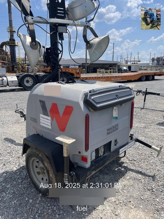 2019 Wacker Neuson LTV6L-MH Wacker Neuson LTV6L Mobile Light Tower w/Fuel Level Sensor Installed