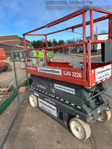 2019 Skyjack SJIII-3226 Standard w/Trojan Batteries