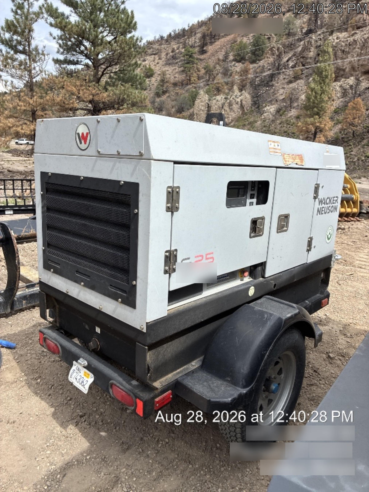 2020 WACKER NEUSON G25