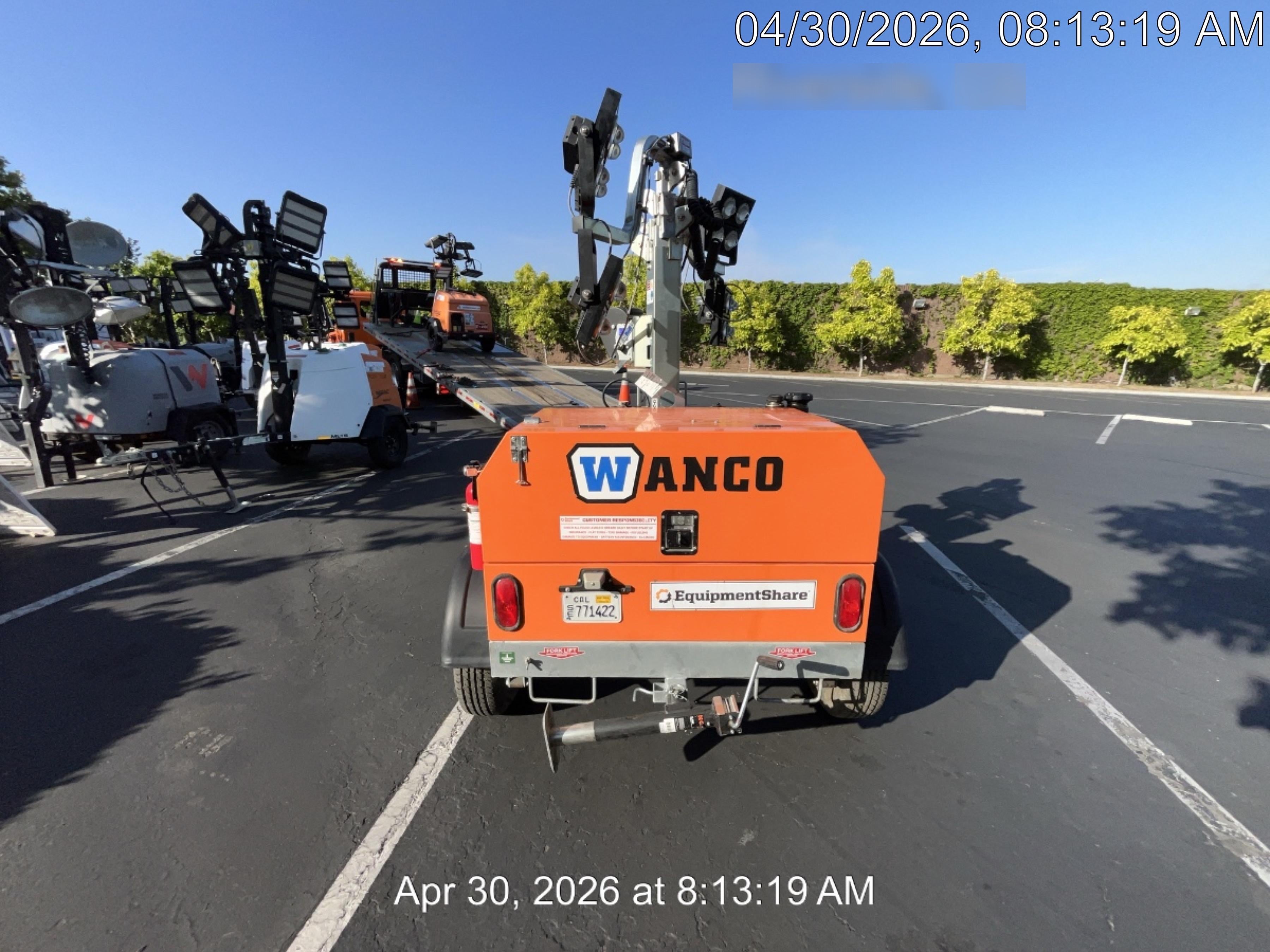 2024 Wanco WLTT-4MM4K Diesel, Deep Sea Controller, Shore Power Plug, Auto Start, (4) 350W LED Floodlights, 4kW Generator, 60 Gal Fuel Tank, 2" Ball, T3