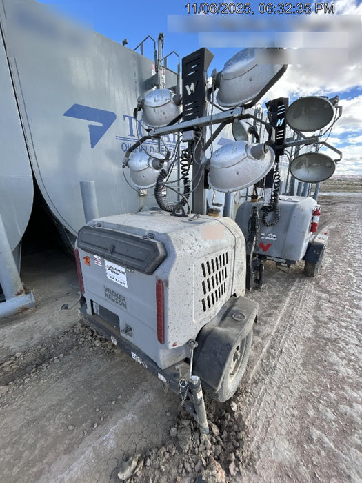 2018 Wacker Neuson LTV6L-MH Wacker Neuson LTV6L Mobile Light Tower w/Fuel Level Sensor Installed