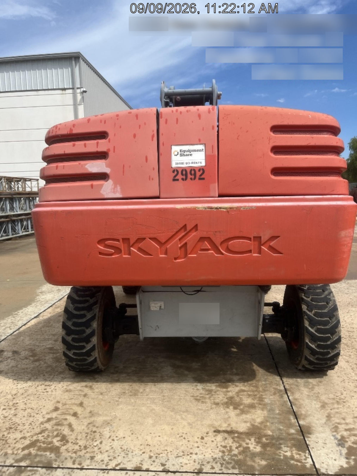 2017 SKYJACK SJ45T+