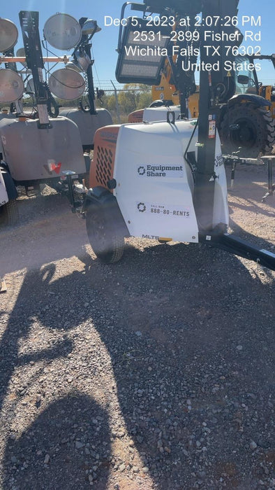 2023 Generac MLT2 Diesel, Flex Switch 120V Input, Powerzone Controller, (4) 320W LED Lights, 4kW Generator, 39.9 Gal Fuel Tank, 2" Ball, T3