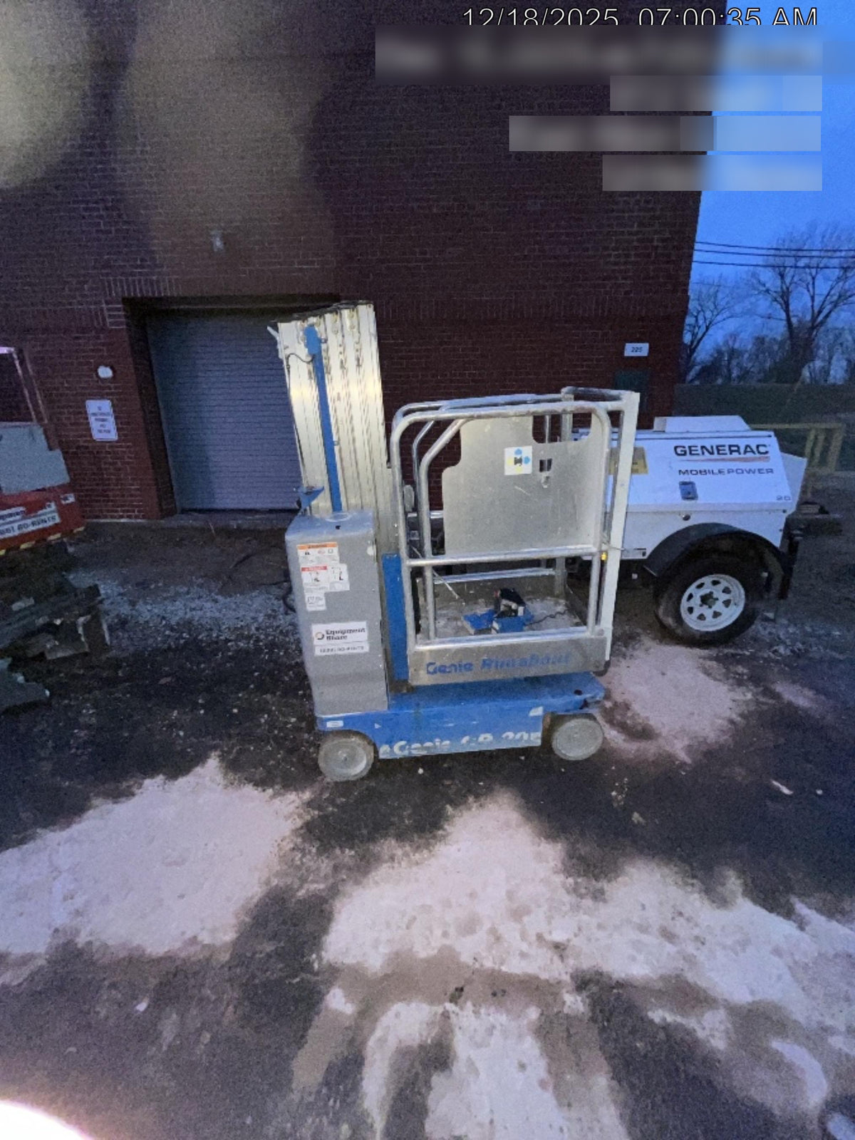2019 GENIE GR-20