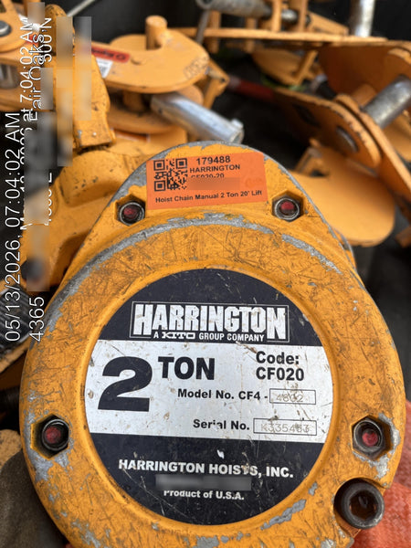2022 HARRINGTON CF010-20