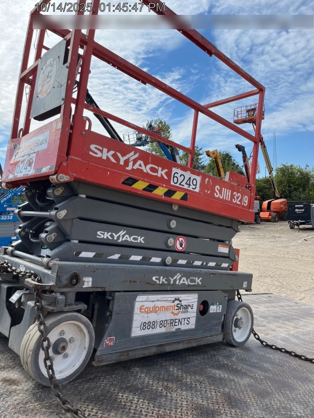 2017 Skyjack SJIII-3219 Skyjack SJ3219, Trojan Battery Set, Extended Warranty 5yr/5k hr