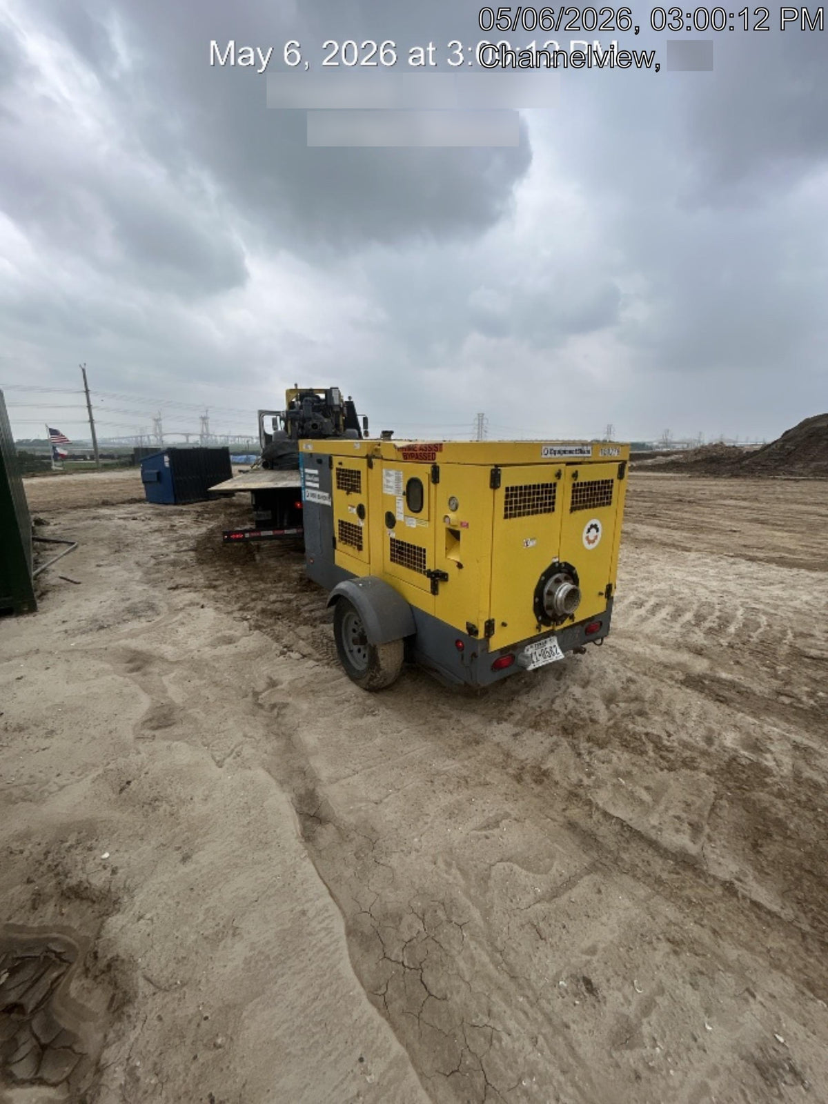 2020 ATLAS COPCO PAS 150 HF CS Enclosed