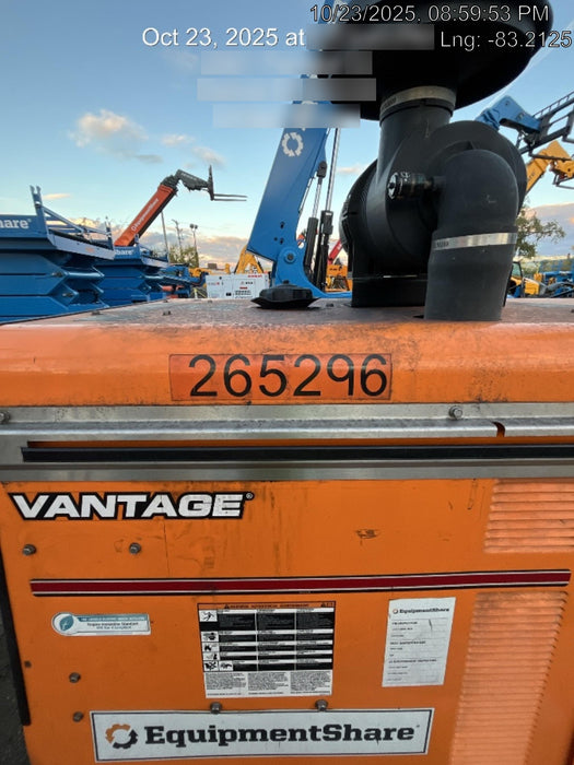 2022 Lincoln Electric Vantage 549X Crosslink Technology, Trailer Mounted, ES Decals, T3