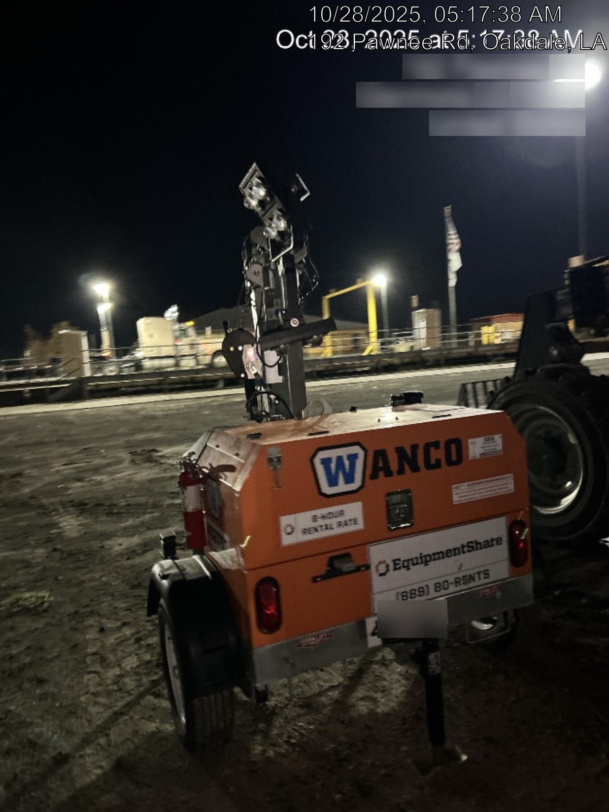 2024 Wanco WLTT-4MM4K Diesel, Deep Sea Controller, Shore Power Plug, Auto Start, (4) 350W LED Floodlights, 4kW Generator, 60 Gal Fuel Tank, 2" Ball, T3