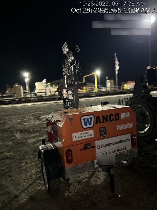 2024 Wanco WLTT-4MM4K Diesel, Deep Sea Controller, Shore Power Plug, Auto Start, (4) 350W LED Floodlights, 4kW Generator, 60 Gal Fuel Tank, 2" Ball, T3