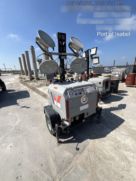 Wacker Neuson LTV6K-MH Power mast, 1100W MH, Fuel Sensors, Wiring Harness