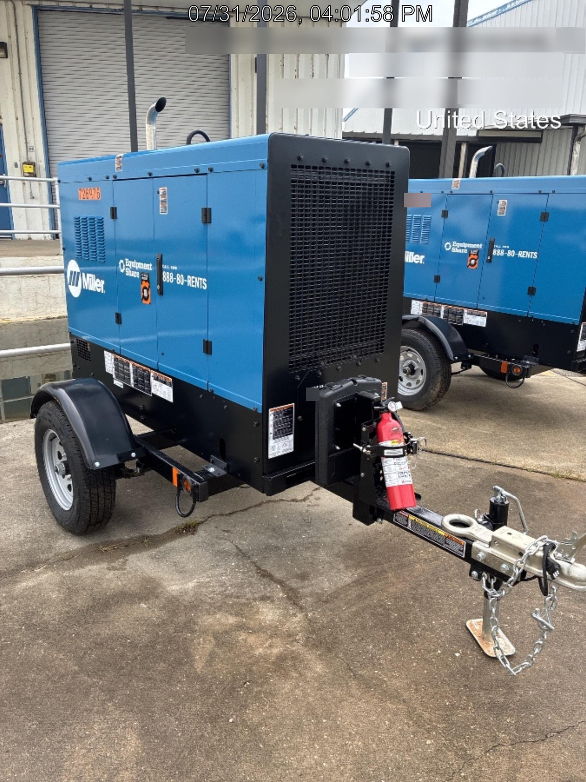 2026 MILLER ELECTRIC BIG BLUE 500