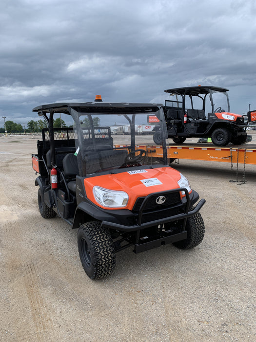 2021 Kubota RTV-X1140W-H Plastic Canopy, Windshield Acrylic Clear, LED Strobe Light, Wire Harness Kit, Back up Alarm