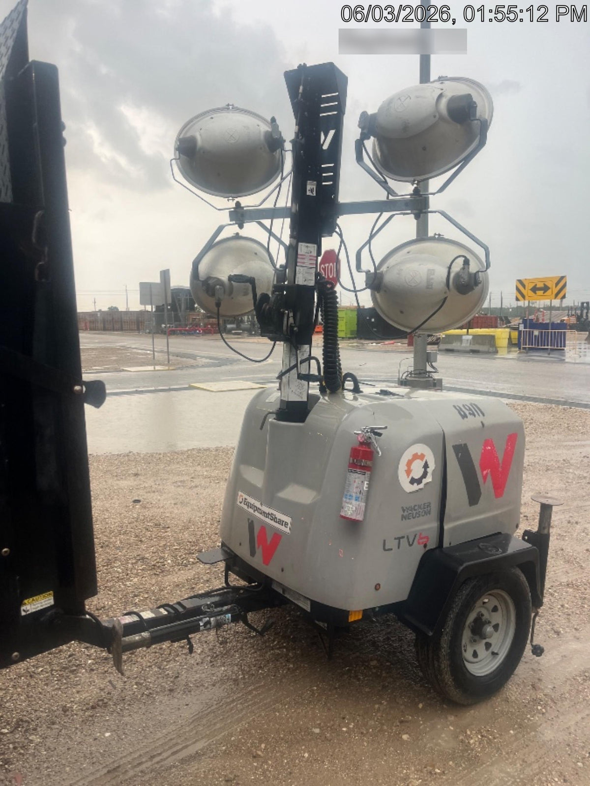 2018 Wacker Neuson LTV6L-MH Wacker Neuson LTV6L Towable Light Tower