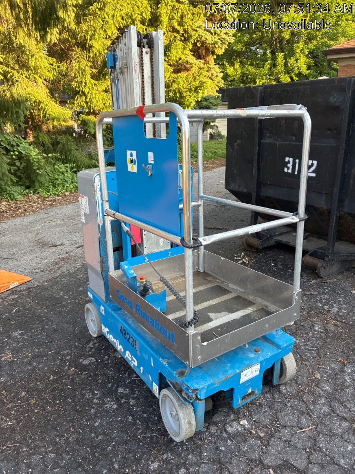 2019 GENIE GR-20