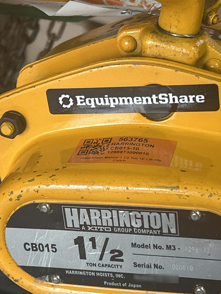 2025 HARRINGTON CB015-10