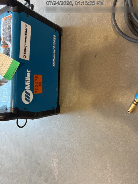 2026 MILLER ELECTRIC Multimatic 215