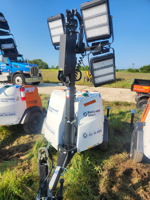 2024 Generac MLT2 Diesel, Flex Switch 120V Input, Powerzone Controller, 
(4) 320W LED Lights, 4kW Generator, 39.9 Gal Fuel Tank, 2" Ball, T3