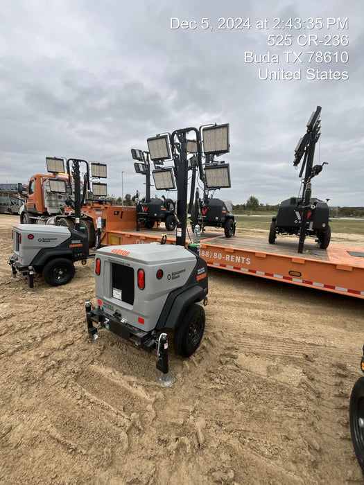 2024 Wacker Neuson LTT4 Diesel, Kohler KDW702, Deep Sea Controller, Auto Start, LED 320W, Bypass Outlet, T3