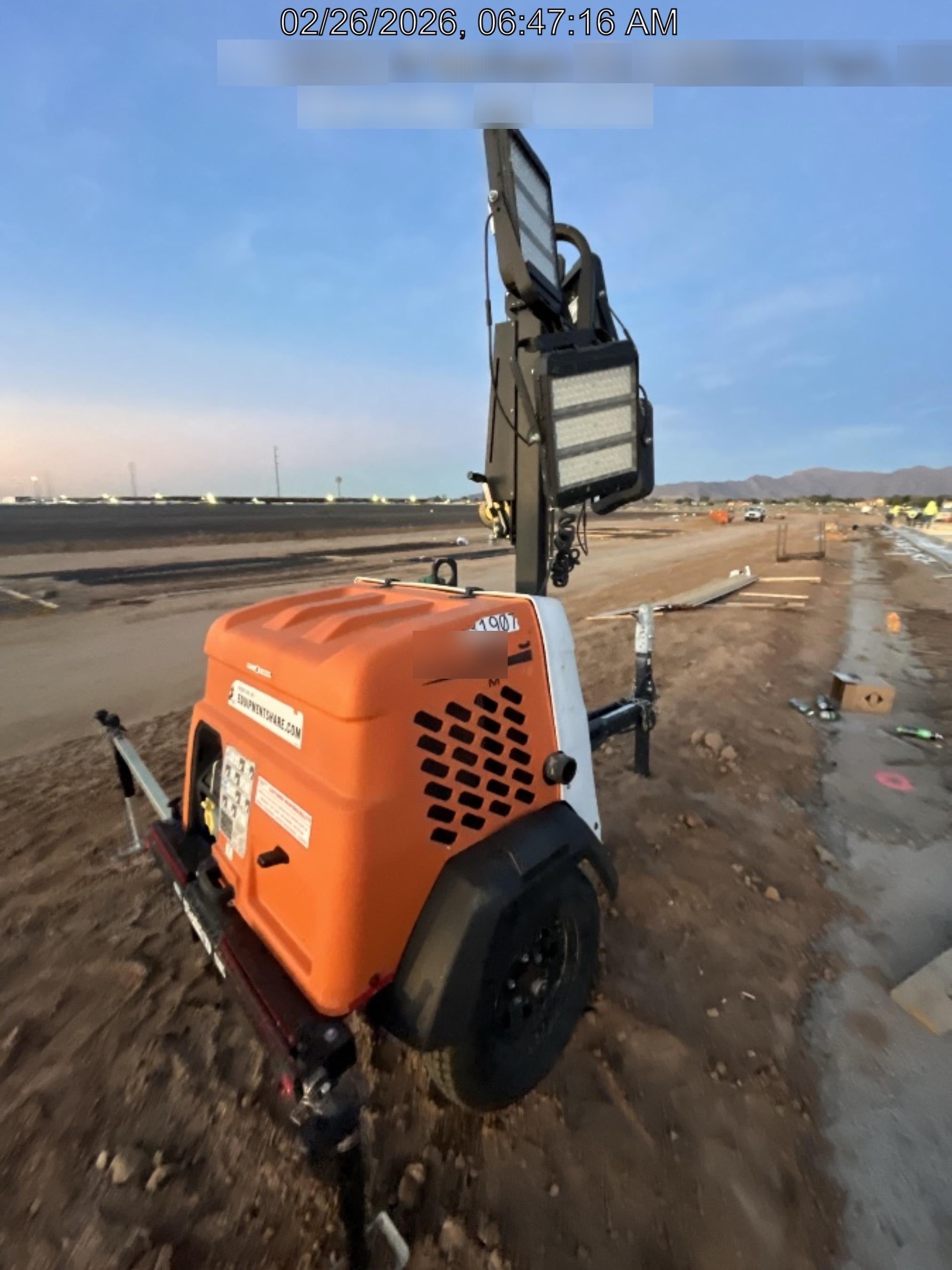 2023 Generac MLT2 Diesel, Flex Switch 120V Input, Powerzone Controller, (4) 320W LED Lights, 4kW Generator, 39.9 Gal Fuel Tank, 2" Ball, T3