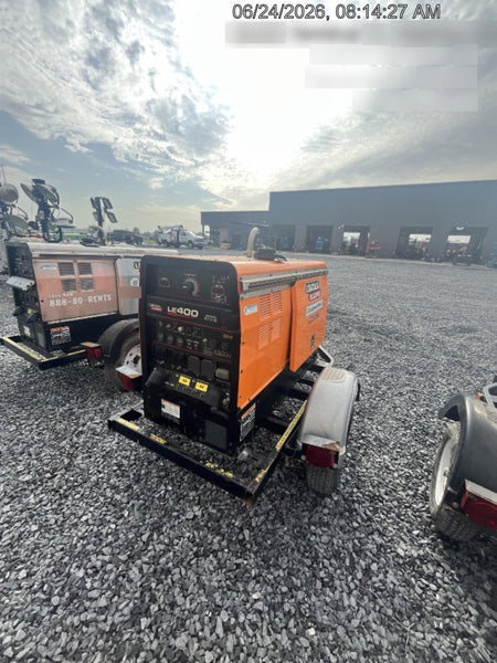 2022 Lincoln Electric LE400 Kubota V1505, Trlr, Cable Rack, Light Kit, ES Decals, T3