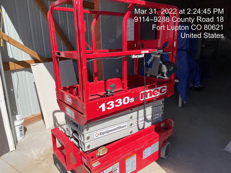 2019 MEC 1330SE Motion Alarm, Beacon, Includes MachineLink keypad and telematics device