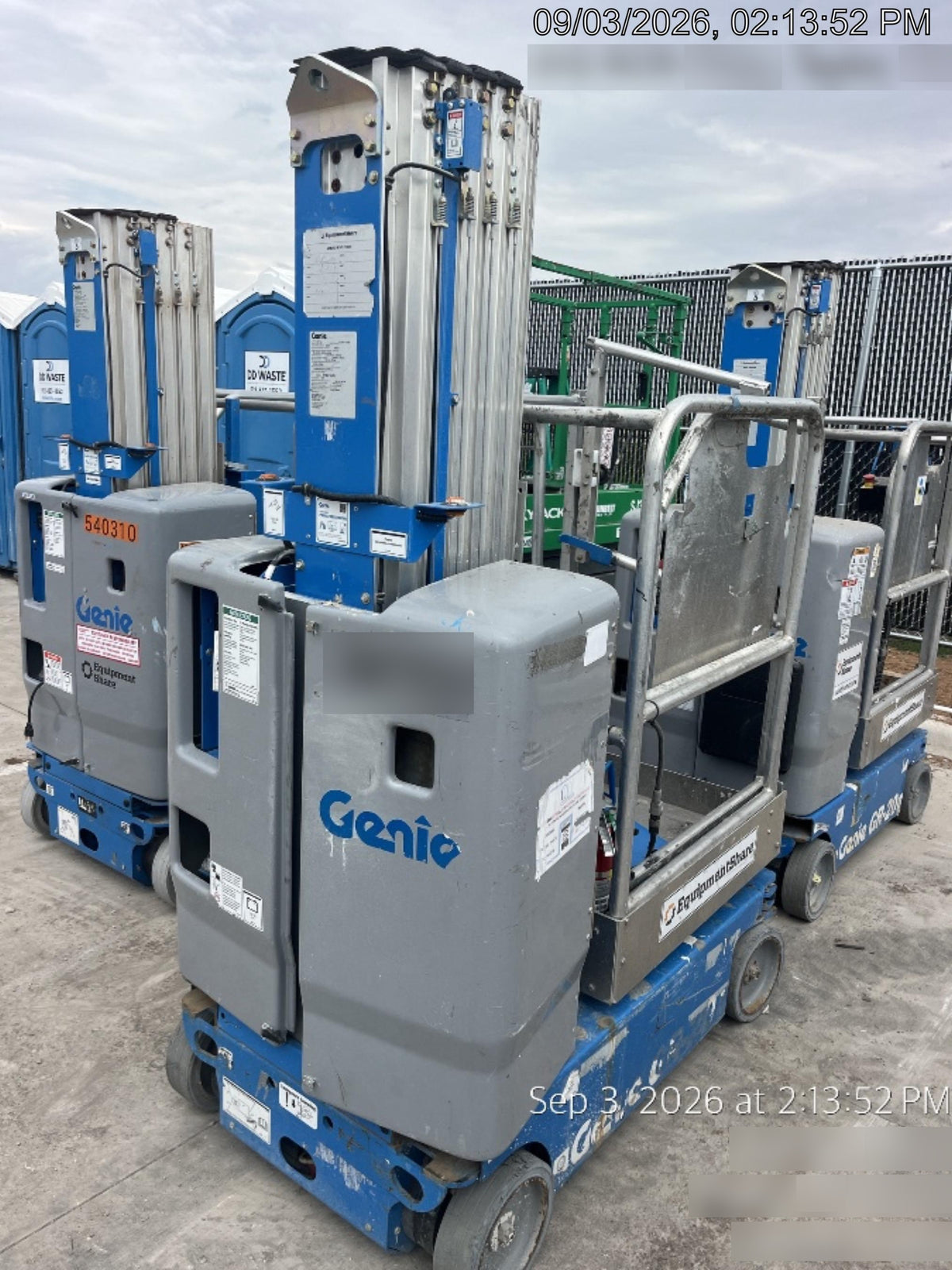 2018 GENIE GR-20