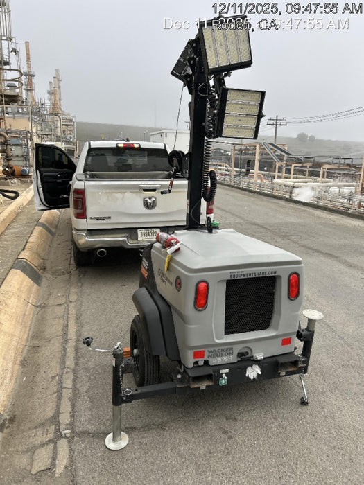 2024 Wacker Neuson LTT4 Diesel, Kohler KDW702, Deep Sea Controller, Auto Start, LED 320W, Bypass Outlet, T3