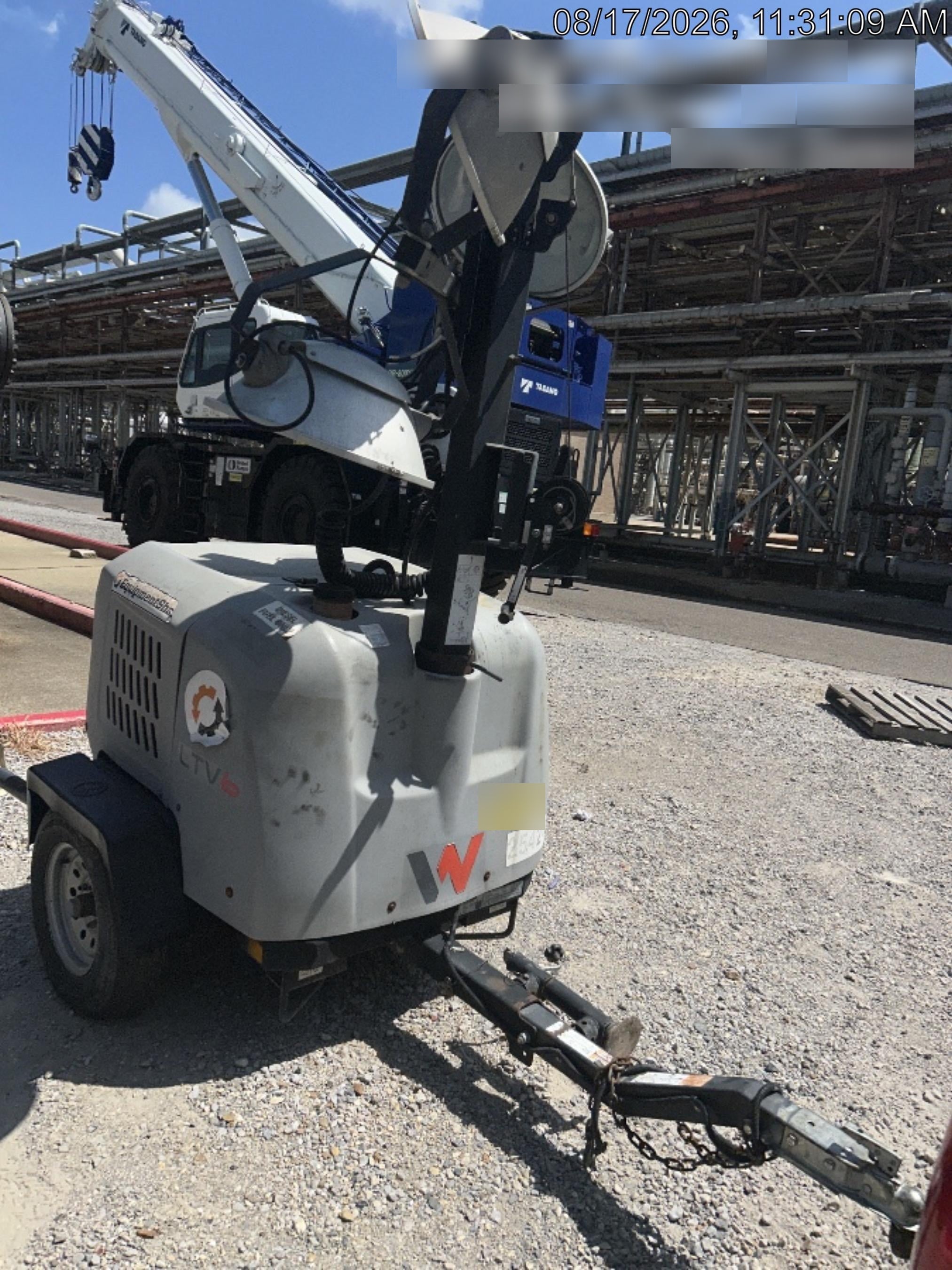 2019 Wacker Neuson LTV6L-MH Standard Options, ES Track Hardware, Fuel Level Sensor