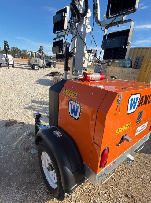 2023 Wanco WLTT-4MM4K Diesel, Deep Sea Controller, Shore Power Plug, Auto Start, (4) 350W LED Floodlights, 4kW Generator, 60 Gal Fuel Tank, 2" Ball, T3